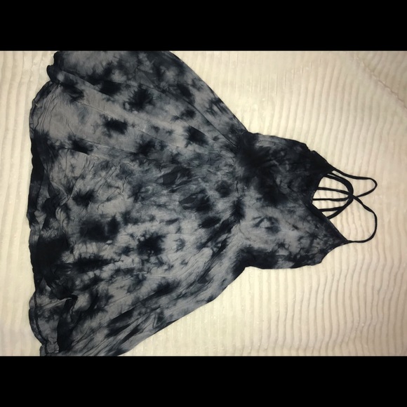 American Eagle tie dye soft and sexy dress - Picture 3 of 6